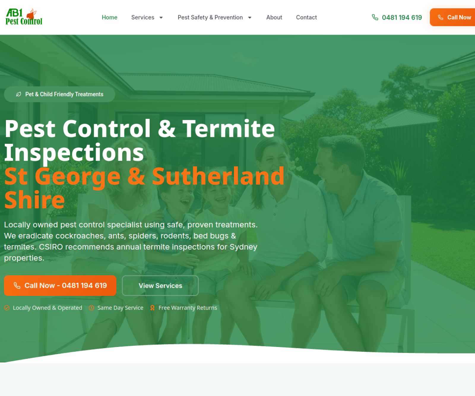 AB1 Pest Control desktop