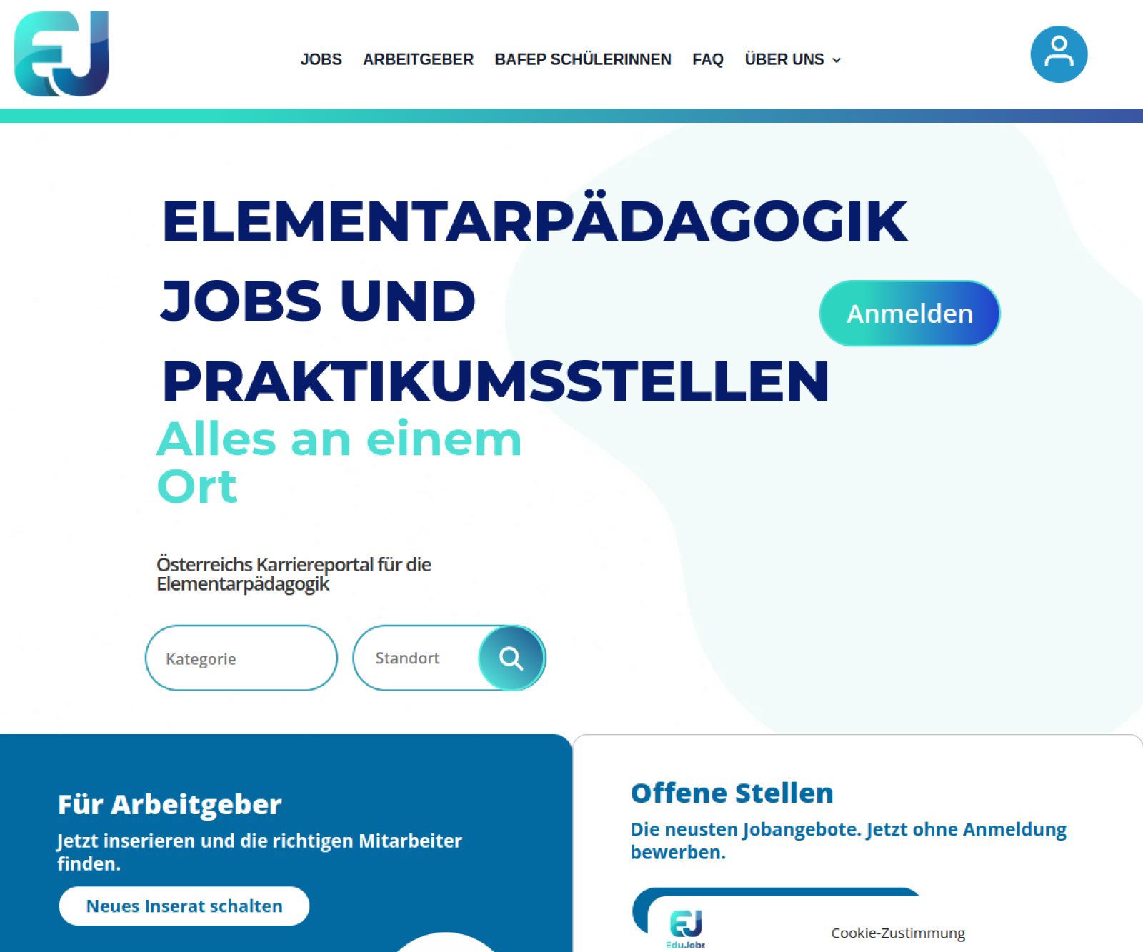 Edujobs desktop