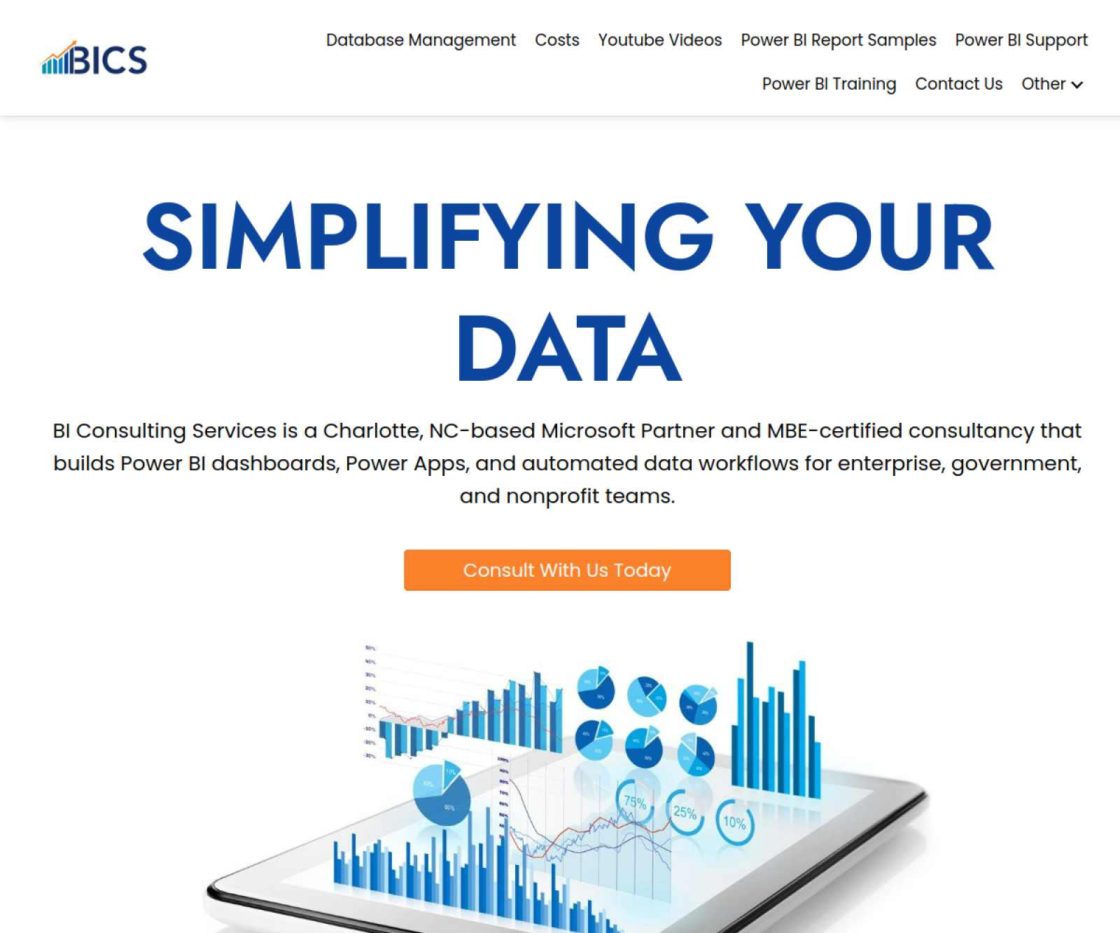 Power BI Consulting Services desktop