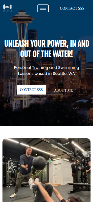 Seattle Strength & Swim mobile