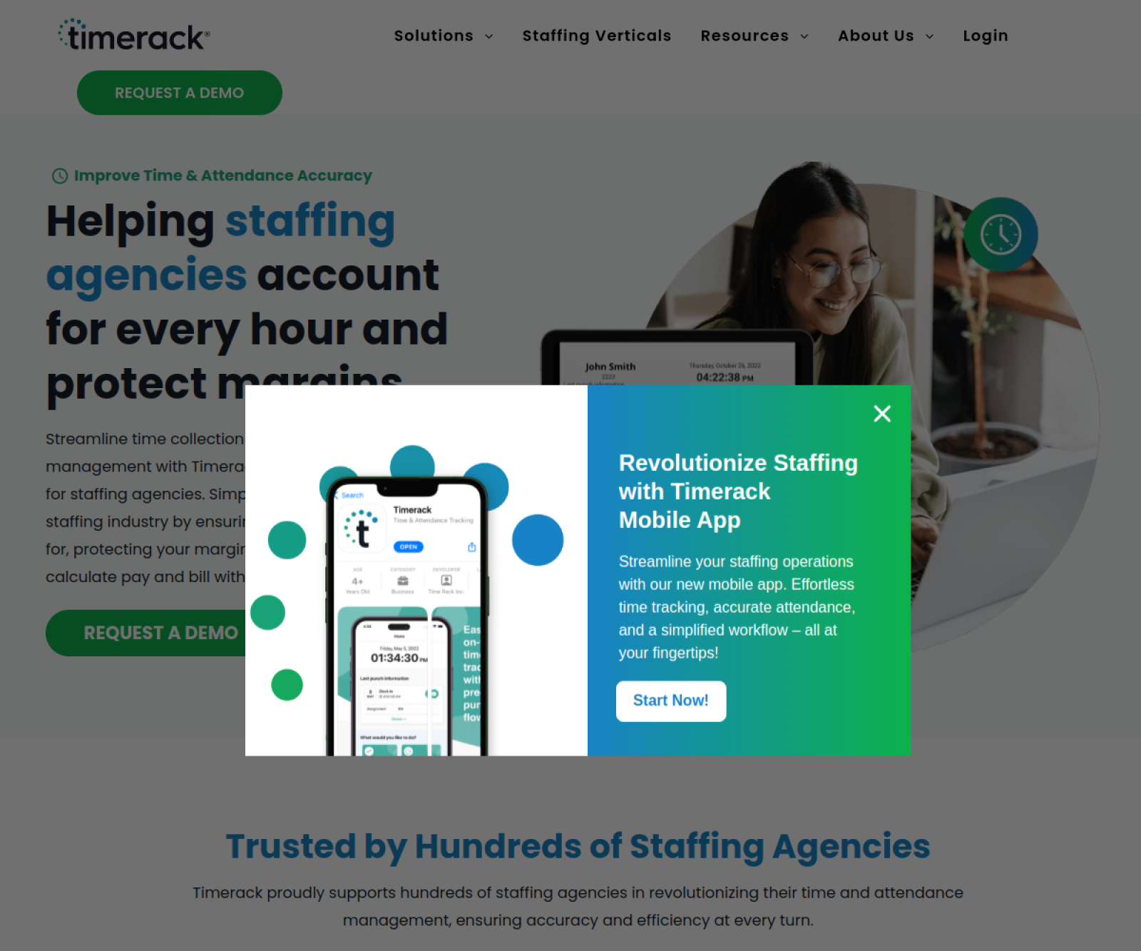 Timerack desktop